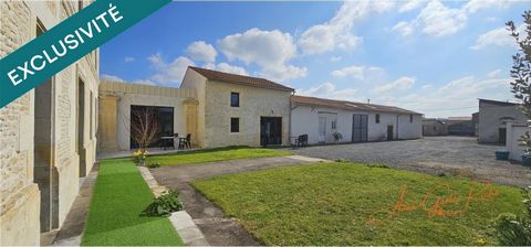 Maison de maître rénovée avec gîte, espace bien etre avec spa, grand garage et dépendances.