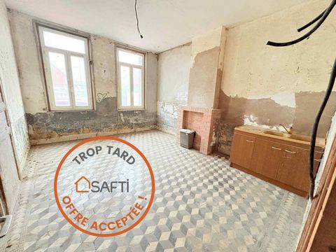 Maison 140m² à rénover + garage et jardin