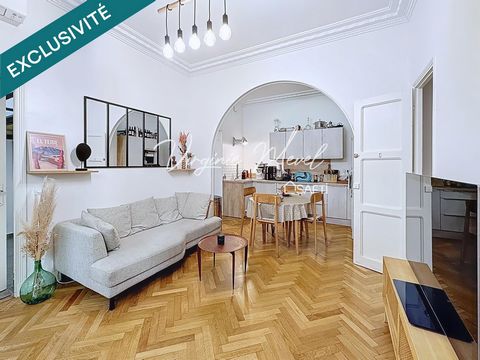 Nice Libération, 3 pièces rénové de 68m2 en rez de jardin