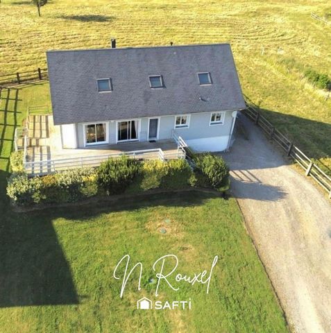 Maison 195 m2, 4 chambres, 2 salles d'eau, 2214 m2 terrain