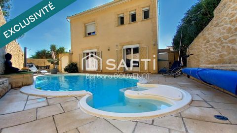 Maison de 125 m² sur un joli terrain avec piscine et terrasses - 3 chambres - Garage