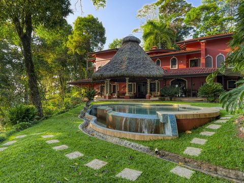 Reminiscent of a European Estate, Can Shekinah features stunning Pacific panoramic views of Ballena National Marine Park and western sunsets. This luxury home features fine living and entertaining within the ambiance of a protected rain forest. This ...