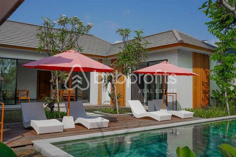 Price: IDR 5,600,000,000 Leasehold Until 2049 (Extendable) Nestled in the heart of Babakan, Canggu, this leasehold villa presents an extraordinary opportunity to own a modern haven in one of Bali’s most sought-after areas. Priced at IDR 5,600,000,000...