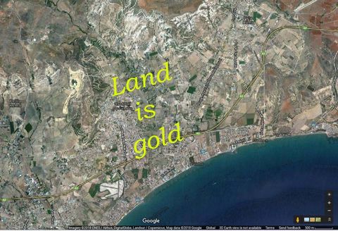 A total of 4 residential plots which are under the procedure of division are now available for sale in Oroklini Larnaca. The plots can be sold either separately or as a whole at a price of €300 per square meter. Planning zone: Hα5 Density: 35% Covera...