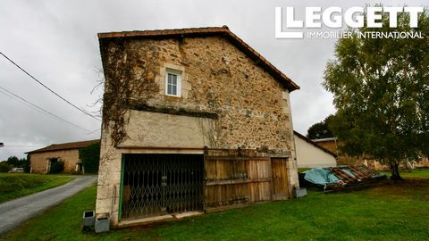 A25304NJH16 - A lovely stone former stable with loft that has been renovated to create a garage, separate workshop and renovated potential habitable living space with attached garden in a quiet hamlet less than 5km from the village and amenities of M...