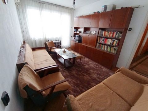 Call now and quote this CODE: 606735 Description: TWO-BEDROOM BRICK apartment in the top center of Shumen with an area of 97.11 sq.m. The property consists of: corridor, living room, two bedrooms, dining room, kitchen, bathroom and toilet in separate...