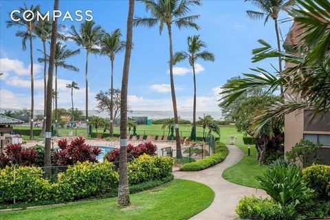 Luana Kai B209 presents a rare opportunity to view year-round Haleakala sunrises and Pacific Ocean sunsets. This 1 bedroom, 1 bath condominium, nestled in the coveted Luana Kai beachfront complex in sunny South Maui, is a successful short-term vacati...