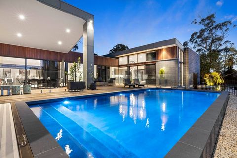 Effortlessly capturing the essence of its native, sanctuary-like landscape, this near new statement in design, delivers grand-scale proportions and breathtaking space in a 57.12 square single-storey home sprawling across the entirely private 2005sqm ...