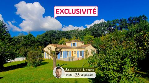 TO DISCOVER THE PROPERTY WITHOUT HAVING TO MOVE => HIGH DEFINITION 3D TOUR AVAILABLE ON REQUEST. SAUZET (26740) House from 2004, bright interior, located in an environment without nuisances a stone's throw from a wooded area for walks, close to the v...