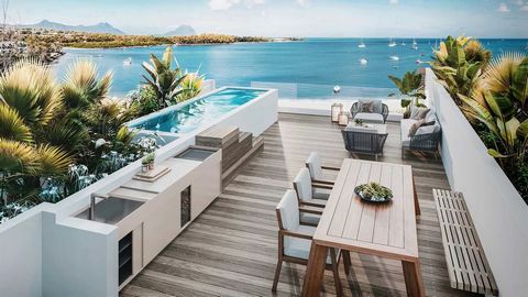 Genießen Sie ein luxuriöses Leben in Marina Bay, das in der ruhigen und malerischen Region Black River, Mauritius, liegt. Dieses prestigeträchtige Penthouse mit 4 Schlafzimmern und einer Fläche von 246 m² bietet einen unvergleichlichen Lebensstil am ...