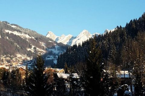 De ALPINA Residence is gelegen in het dorp Grand Bornand, dichtbij het centrum en de winkels. Dit vakantieappartement, op de 2e verdieping, beschikt over een woonkamer met een 2-zits slaapbank, flatscreen-tv en dvd-speler, een keukengedeelte met vaat...