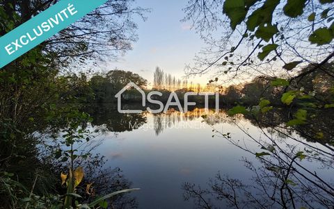 Nouveauté en EXCLUSIVITÉ sur la commune de Congrier, pour les amoureux de la nature, je vous invite à découvrir ce terrain de loisirs avec un plan d’eau poissonneux, un mobil home y est installé, vous cherchez le calme et l’intimité, contactez-moi vi...