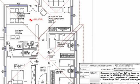 SUPRIMMO Agency: ... We present an attractive property in the land of the village of Brestovitsa, Rodopi Municipality, Plovdiv Region. The property with an area of 665 sq.m is located next to two more plots for sale, with an area of 908 and 978 sq.m....