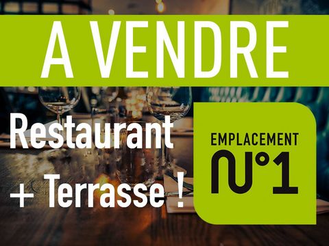 Fond de commerce d'une belle surface de 135 m². une cuisine, un bar, 3 salles, 2 terrasses.soit 80 couverts à l'interieur et 40 en terrasses. A exploiter pour un traiteur, restaurant et ou restauration rapide. Situé sur un axe passant, un vrai potent...