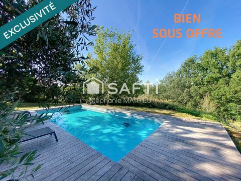 Maison contemporaine avec piscine