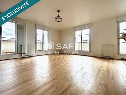 Très bel Appartement ultra lumineux, dernier étage avec ascenseur, 3 pièces, 68 m²