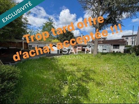 Maison de 78 m2 sur un terrain de 400 m2 sans vis à vis.