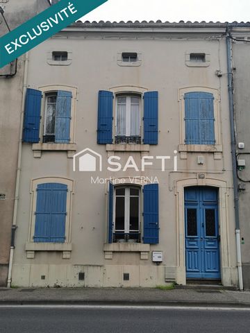 Maison de ville spacieuse avec jardin
