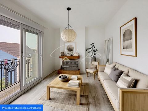 APPARTEMENT F2 avec balcon et jolie vue sur la Tour Eiffel