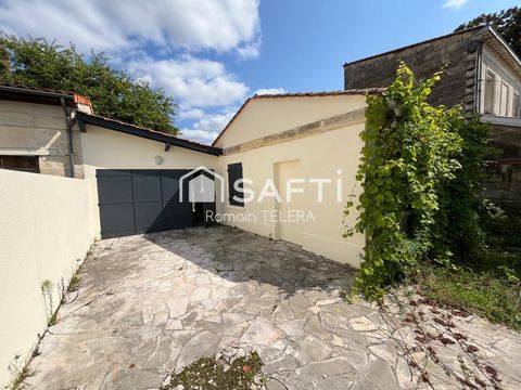 Opportunité - Bégles : maison à rénover de 163 m², avec jardin, places de parking et deux entrées.