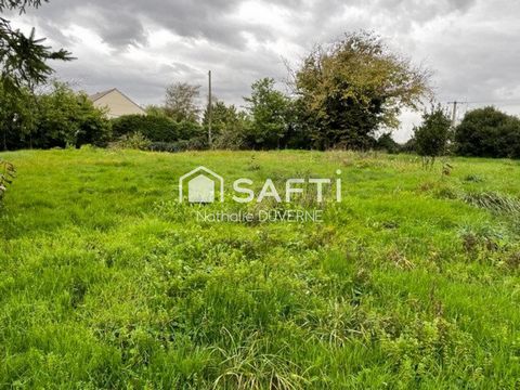 Beau terrain de 729 m2 viabilisé, étude de sol effectué - assainissement individuel - 22 ml façade