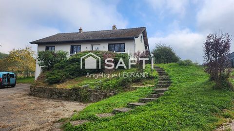 Pavillon des années 1980 de 90 m2 sur un terrain de 4865m2 à la campagne