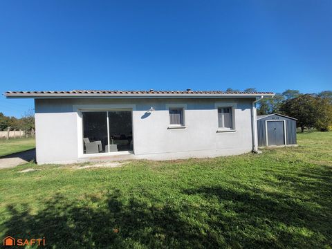 Maison 3 chambres sur un terrain clos d'environ 4400 m2