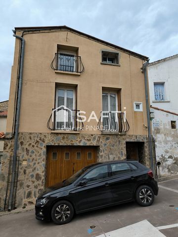 Maison d'habitation 3 faces, 4 chambres, garage, patio