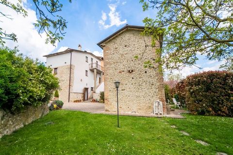 Why stay here? This pet-friendly farmhouse in Città di Castello features a shared swimming pool and barbecue. Located in Umbria, this property is perfect for a family or friends to spend a weekend together. Things to do around San Secondo is 2 km and...
