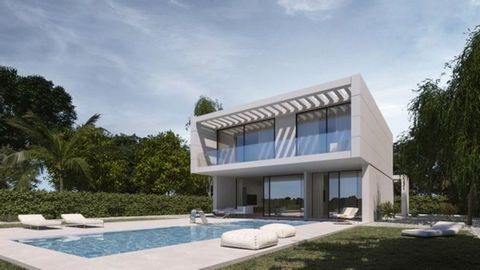 Located in Baños y Mendigo. Luxury new build villas at Altaona Golf and Country Village.This model of villa is the Horizon with 3 bedrooms, 3 bathrooms and an extra W/C.On the ground floor, it has open plan living, dining and kitchen, bedroom with en...
