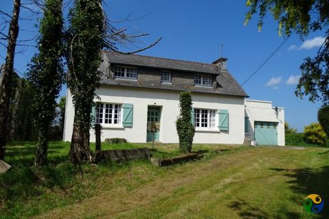 This traditional stone built Breton Farm House with a large garage and workshop is situated in its own attractive grounds with amazing views across the Breton countryside. This is a character property which would make an ideal family home, or is suit...