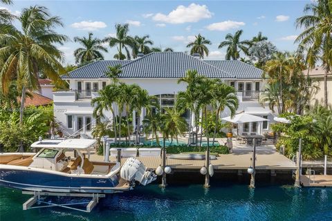 Experience serene water vistas in this 5,700 sqft masterpiece on Prestigious Nurmi Isles. With 100' of deepwater dockage, this residence blends sophistication with coastal allure. Tastefully updated in 2017, including Kitchen, floors, and plumbing fi...