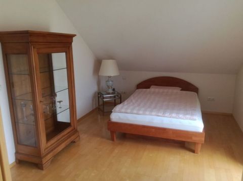 This homely apartment in the immediate vicinity of Munich offers you a lot of space and a view into the green. The attached large balcony invites you to stay. The living room of the apartment is also suitable for guests with comfortable seating furni...