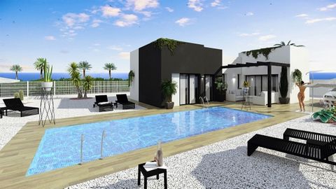NEW CONSTRUCTION. La Cabuzana is an open urbanization with villas built on individual plots. This urbanization is between Vera and Garrucha and has very good access from the towns. All the necessary services such as shops, bars, restaurants, hotels, ...
