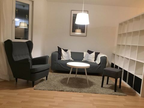 The apartment is fully equipped to meet every need - ready to move in immediately. Equipment & Comfort: - Living area with couch & armchair invites you to relax - alone or with friends. - Kitchen & dining area: the full equipment leaves nothing to be...