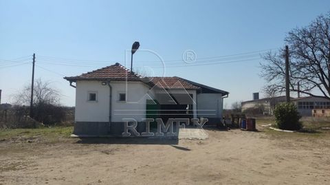 Offer 75653. Village of Dink, 18 km from Plovdiv, massive production building 457 sq.m. It consists of household premises (dressing room and bathrooms) and a production part. The utility rooms have a built-up area of 50 sq.m., and are built on turbot...