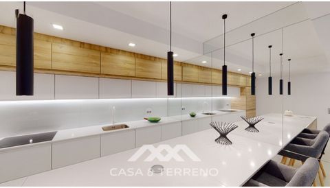 Beeindruckende und atemberaubende 181 m2 große Wohnung in Soho, im Zentrum von Málaga. Eine brandneue Immobilie komplett renoviert mit einem modernen und exklusiven Design, mit hochwertigen Materialien. Sie besteht aus einem geräumigen Wohn-Esszimmer...