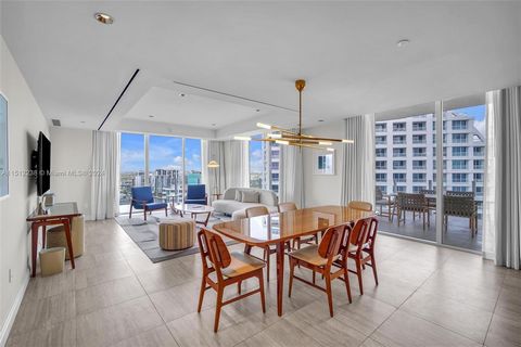 New Four Seasons Hotel Residences on the seventeenth floor, featuring 2 bedrooms, 2 1/2 baths, and northwest exposure with direct ocean views. Floor-to-ceiling glass, open terraces, gourmet kitchen with Sub Zero and Wolf appliances. Ample closet spac...