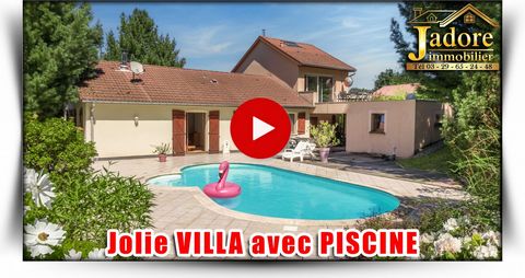 DECOUVREZ LA VIDEO sur le site JADORE-IMMOBILIER . FR En EXCLUSIVITÉ chez JADORE IMMOBILIER, nous avons le plaisir de vous faire découvrir cette MAGNIFIQUE VILLA dotée d'une PISCINE. Située à seulement 7 minutes de SAINT DIE, cette propriété s'inscri...