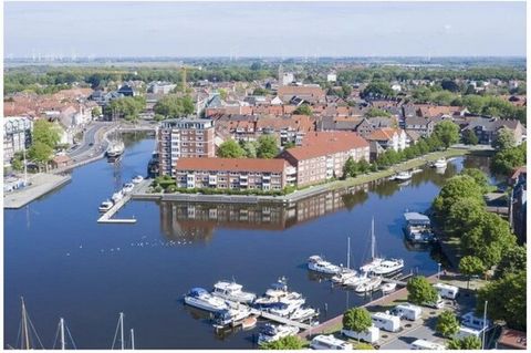 Unser modernes Apartement befindet sich im Zentrum von Emden im Stadtteil Klein-Faldern und bietet auf ca. 65 qm höchsten Wohnkomfort. Ein komfortables Boxspringbett sowie eine gut ausgestattete Küche gehören ebenso wie eine südwestlich gelegene Sonn...