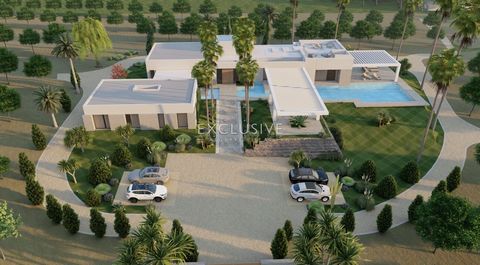 This property is nestled between orange groves and surrounded by total quietness and country views. The property is located within 5 minutes to the Vale do Lobo golf resort and the beaches of Loule Velho, Trafal and Quarteira. The plot has a total of...