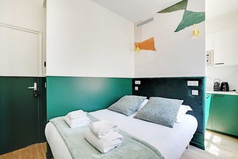 Bienvenue dans notre résidence du 18ème arrondissement de Paris, à proximité du Sacré-Cœur et de Montmartre, à 15 minutes à pied ! Nos appartements et studios sont tous climatisés et équipés de toutes les commodités. Ils sont l'option parfaite pour u...