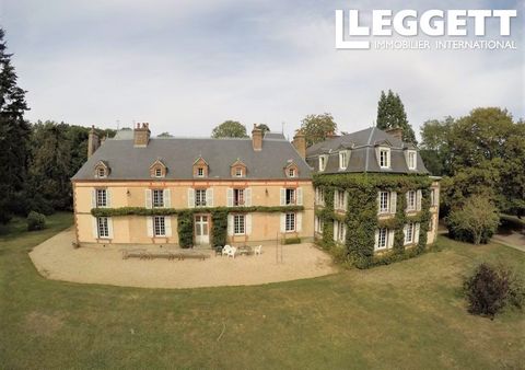 T112222LOK27 - RARE FOR SALE: Magnificent 17th century Norman château (Orne/Eure border), with private and rental (gites) areas. Activity ended 3-4 years ago. The rental areas in the château and outbuildings are very well refurbished and up to standa...