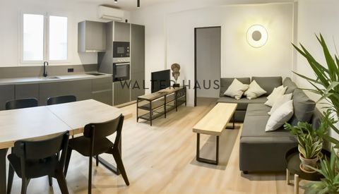 BRAND NEW!- SEASONAL RENTAL- EQUIPPED AND FURNISHED Discover this brand new apartment, completely renovated and furnished, located in one of the most emblematic areas of Barcelona. With a constructed area of ​​70 m², this home combines contemporary d...