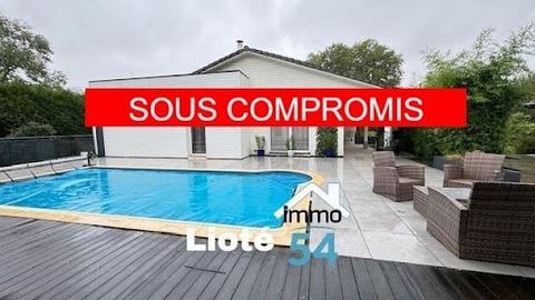 CREVECHAMPS (54290) Pavillon 290 m² sur En exclusivité, Sandrine Lioté vous propose, dans un hameau proche de Crévéchamps, ce magnifique pavillon en ossature bois, rénové en 2021, offrant une surface habitable de 220 m², complétée par deux dépendance...