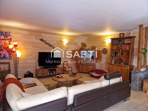 Maison 156 m2 4 chambres, piscine et grand jardin