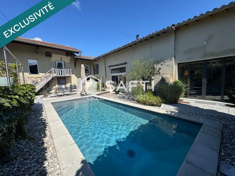 Maison de charme avec piscine - Pruzilly