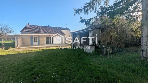Maison de 120 m2 4 chambres, dépendances, grand jardin