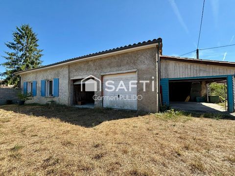 Maison en pierre avec 4 chambres, jardin, terrasse et dépendances