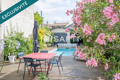 CAUDERAN PRIMROSE : Maison 4 ch, bureau, bibliothèque, piscine, annexe